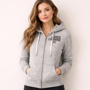Abercrombie & Fitch Hooded Sherpa Jacket Women’s Size Medium